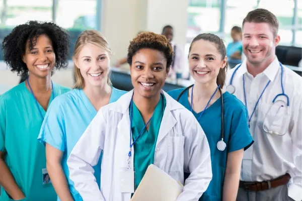 image of diverse medical staff