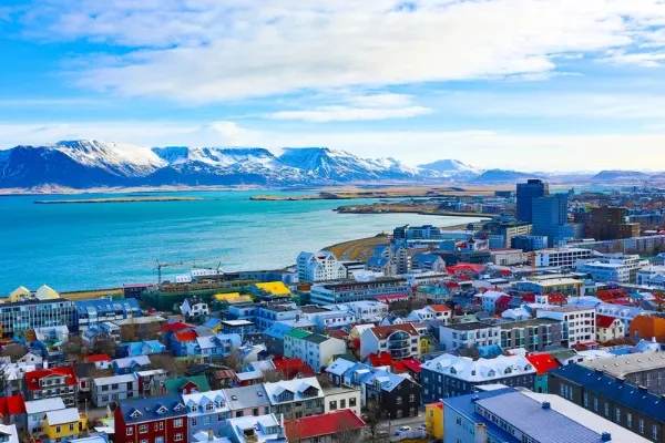 Beautiful Iceland view 