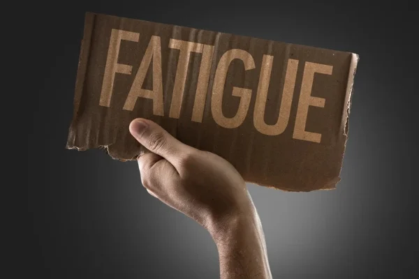A image illustrating the word fatigue 