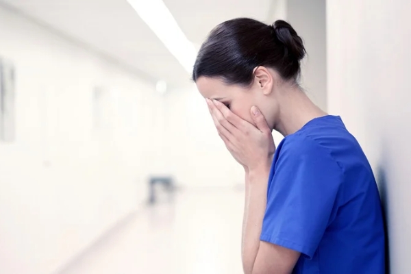 A nurse depressed 