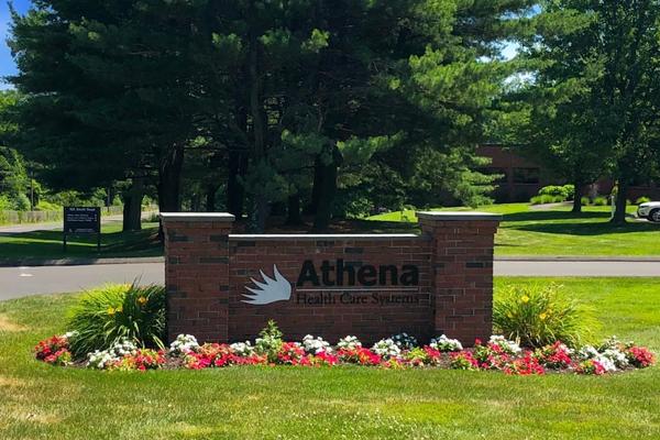 Athena Health Care Systems entrance 